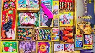 All Types of Diwali Crackers Testing | Different Fireworks Testing 2024 | Cheapest New Unique Stash