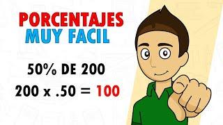 COMO CALCULAR UN PORCENTAJE Super fácil - Para principiantes