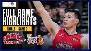 BRGY GINEBRA vs. TNT | FINALS GAME 2 | FULL GAME HIGHLIGHTS | PBA SEASON 49 COMMISSIONER'S CUP
