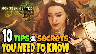 10 Essential Tips You Need to Know | Monster Hunter Wilds | Seikret Customization, Free Meals & More