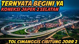 Pertemuan Jalan Tol Cimanggis Cibitung dengan Tol Jakarta Cikampek 2 Selatan