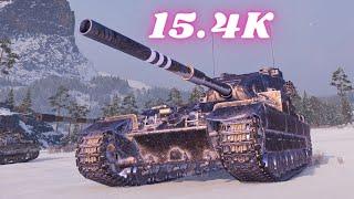 WoW ! FV215b (183) 15.4K Damage & FV215b (183) 10K Damage 10 Kills  World of Tanks