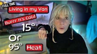 How to Not Die -Living in a Van During Extreme Weather