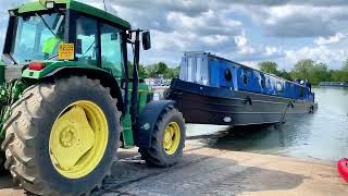 ELECTRIC NARROWBOAT - Off To The Crick Boat Show 2024