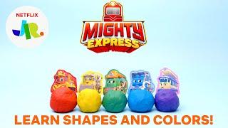 Learn Shapes & Colors w/ Mighty Express Clay  Netflix Jr