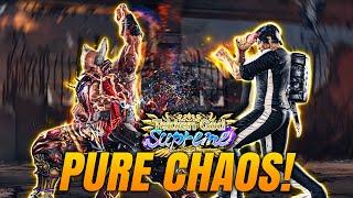 PURE CHAOS — Aggressive Law and Heihachi Clash!