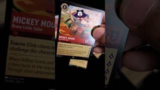 Opening Disney Lorcana First Chapter Booster Pack