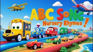 ABC Song Nursery Rhymes | Learn About Transportation | E-Family Channel