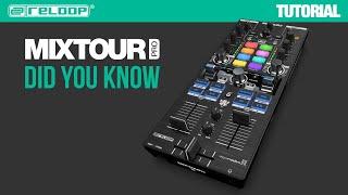 Reloop Mixtour Pro - Everything You need to Know I Did You Know?(Tutorial)