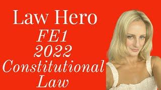 Constitutional Law FE1 2022