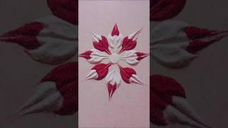simple rangoli#shortvideo #hdrangoli #short feed
