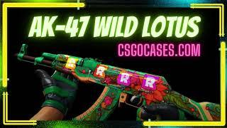 Consigo un AK -47 WILD LOTUS