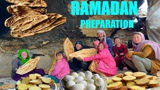 Ramadan Preparations in an Afghan Village | Traditional naan tandoori | Afghanistan Village Life