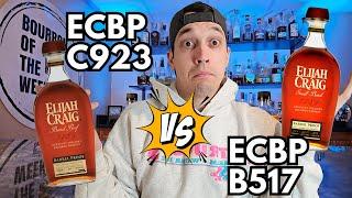 Elijah Craig Barrel Proof C923 vs. B517: Ultimate Bourbon Battle and Tasting Showdown!