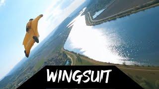 Wingsuit and drone uncut