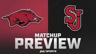 Arkansas Razorbacks vs. St John's Red Storm | March Madness College Basketball Game Preview 