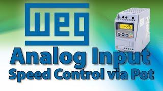 WEG CFW100 & WEG CFW300 VFD Analog Input - from AutomationDirect