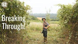 52 - Clearing Brambles to Outline the Pond & Kicking Off Excavation & Moving Soil!