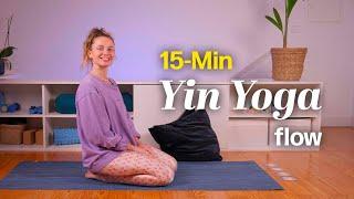 15-Min Yin Yoga for Self Love & Curiosity | With PlayPauseBe Yin Yoga Cards