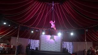 Solo trapeze Viktoriya Gerasimenko Festival of Kobzov Kiev 2018