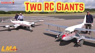 Two Giant Classic Airliners Fly Together ! LMA Elvington Show 2024