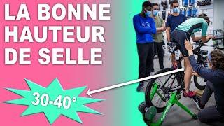 La MEILLEURE façon de déterminer la BONNE hauteur de selle sur votre vélo