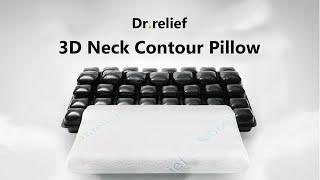 Dr.relief: 3D Neck Contour Pillow with Air & Water Filling
