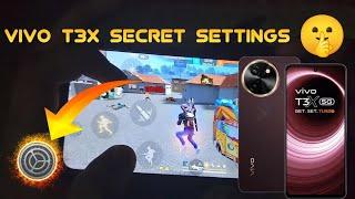 Vivo T3x 5g  Secret Settings ️ Free Fire Handcam Gameplay  [ HIGHLIGHT ]