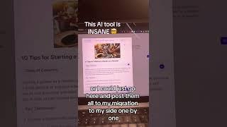 This AI writing tool is INSANE  #JournalistAI #aiwriting #aiwriter #aiseo #aiwritingtools