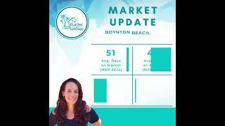 Boynton Beach's Real Estate Market is Moving Fast! #HeidiFuchs #TheFuchsGroupRealty