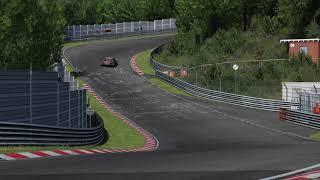 AC 1 Lap on the Nürburgring with Audi R8 LMS (Fonsecker SoundMod) PURE SOUND!