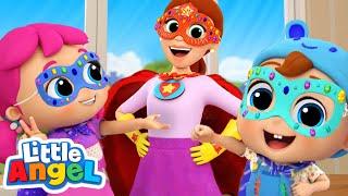 My Mommy Is A Superhero! | Little Angel Kids Songs & Nursery Rhymes