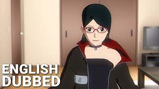 Sasuke dislikes Sarada's new outfit [DUBBED]