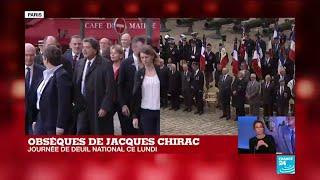Hommage à Jacques Chirac : Claude Chirac est venue remercier les Français