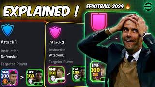 All Individuals Instructions explained | With gameplay efootball 2024 mobile