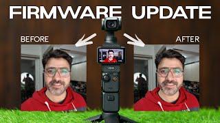 DJI Pocket 3 Firmware Update - New 2X Zoom Lens?