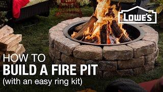 How To Build a Fire Pit (w/a Ring Kit)