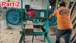 GERGAJI BENSO CANGGIH Portable Sawmill Promotional vidio