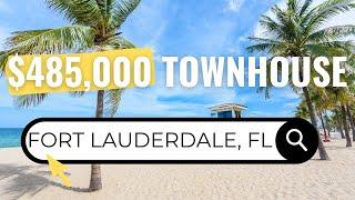 What $485,000 gets YOU in Ft. Lauderdale, Fl | Las Olas | Three story townhouse | 2 bedroom | Miami