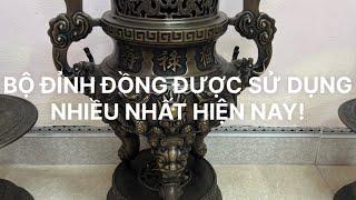 Bộ đỉnh đồng Siêu VIP Đồ Đồng Anh Dũng