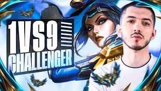 HOW TO 1V9 A GAME IN CHALLENGER WITH FIORA