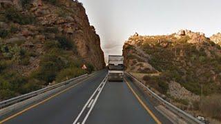 Scenik Drives:Cape Town to Beaufort West Part 2. Passing De Doorns, Touws River | Hikvision Dashcam