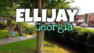 Ellijay Georgia downtown | lunch time & good food in Ellijay Ga