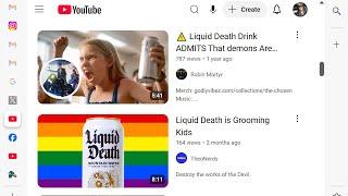 LIQUID DEATH IS GROOMING CHILDREN