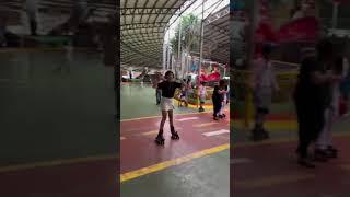 Jinky Thompson galing mag Skating!