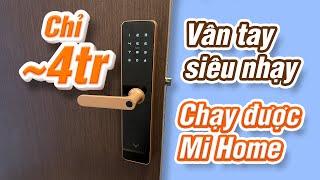 Review ổ khóa thông minh Lockin X1 sau 3 tháng: vân tay cực nhạy, giá tốt