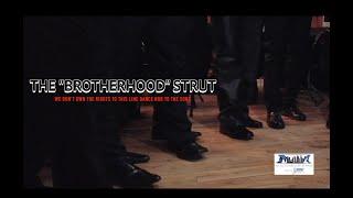 COMMAND STEPPERS feat. Alvena Premiers The Brotherhood Strut LINEDANCE @ J. MOST Bday Party 01/12/23