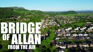 Bridge of Allan : From the air