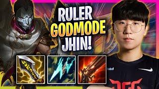 RULER LITERALLY GOD MODE WITH JHIN! - JDG Ruler Plays Jhin ADC vs Kai'sa! | Season 2024