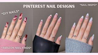 PINTEREST NAILS W/ GELX *EASY* *SAVE YOUR COIN*